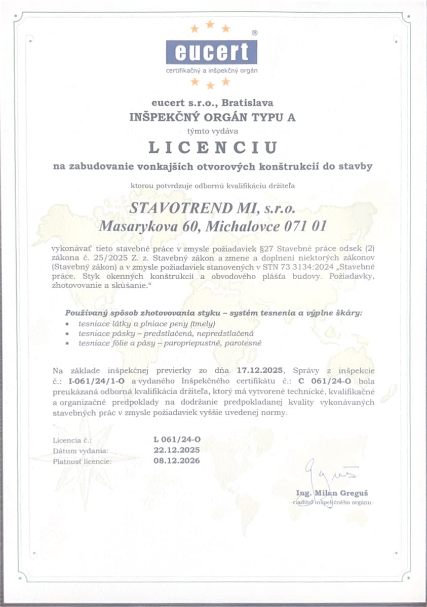 Certifikát